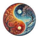 Suche nach yin und yang schneidebrettchen Dualität