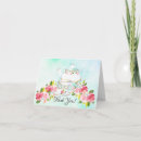 Suche nach brauttee party karten Aquarell