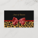 Suche nach goldleopard visitenkarten Chic