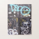 Suche nach graffiti puzzle Fotografie