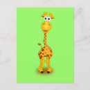 Suche nach niedliche giraffe postkarten Für kinder
