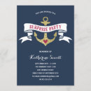 Suche nach goldener anker einladungen Glitzer