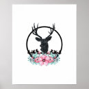 Suche nach geometrische blumen poster Rosa blume