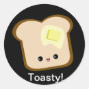 Suche nach toast mit butter aufkleber Kawaii