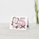 Suche nach fünfter geburtstag einladungen Braun