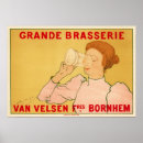 Suche nach brasserie poster Vintag