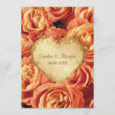Suche nach orange rose einladungen Herz