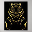 Suche nach schwarze streifen poster Gold