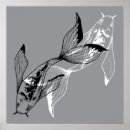 Suche nach koi fish poster Minimal