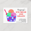 Suche nach gelato visitenkarten Süß
