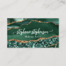 Suche nach grüner glitter visitenkarten Schönheitssalon