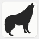 Suche nach wolf silhouette aufkleber Heulen