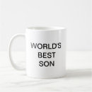 Suche nach der bestste sohn der welt tassen Kaffee