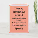 Suche nach sarkastisch geburtstag karten Schwester