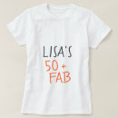 Suche nach 50 geburtstag tshirts 50 und fabelhaft