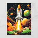 Suche nach raumfähre vertikale postkarten Outer space