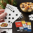 Suche nach mondrian spielkarten Abstrakt