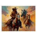 Suche nach western horse poster Cowboy