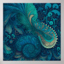 Suche nach paisley poster Blau