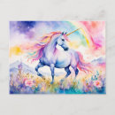 Suche nach regenbogen einhorn postkarten Magie