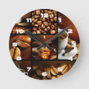 Suche nach breakfast poster wanduhren Brown