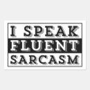 Suche nach sarkasmus aufkleber Typografie