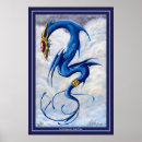 Suche nach drache poster Blau