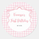 Suche nach rosa band aufkleber 1 geburtstag
