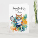 Suche nach tennis spaß postkarten Tier