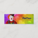 Suche nach zirkus visitenkarten Clown