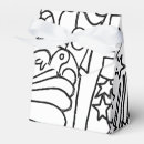 Suche nach konturen papier geschenk box Schwarz weiß