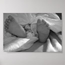 Suche nach babyfuß poster Schwarz weiß