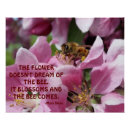 Suche nach bienen poster Blumen