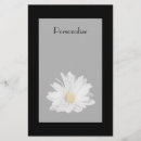 Suche nach blumen briefpapier Schwarzweiss