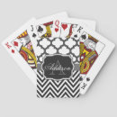 Suche nach quatrefoil spielkarten Elegant