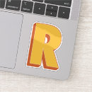 Suche nach buchstabe r aufkleber Monogramm