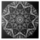 Suche nach weiße mandala fliesen Schwarz