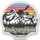 Suche nach jackson hole aufkleber Berge