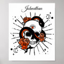 Suche nach blumenschädel poster Gotisch