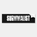 Suche nach überleben autoaufkleber Survivalist