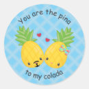 Suche nach kawaii früchte aufkleber Ananas