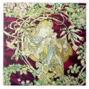 Suche nach alphonse mucha fliesen Schöne frau