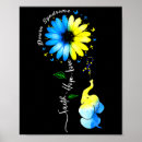 Suche nach elefant liebe poster Blau