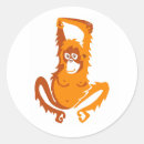 Suche nach gefährdete tiere aufkleber Orang utan