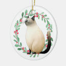 Suche nach christmas cat ornamente Siamisch