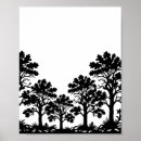 Suche nach baum silhouetten poster Wandkunst