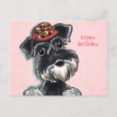 Suche nach schnauzer geburtstag karten Cartoon