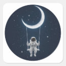 Suche nach mond aufkleber Kosmisch
