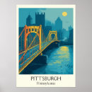 Suche nach pittsburgh poster Reiseplakat