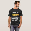 Suche nach trompete an kleidung T stück